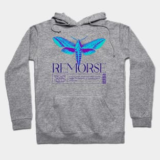 Beautiful Moth Remorse Regret Hoodie